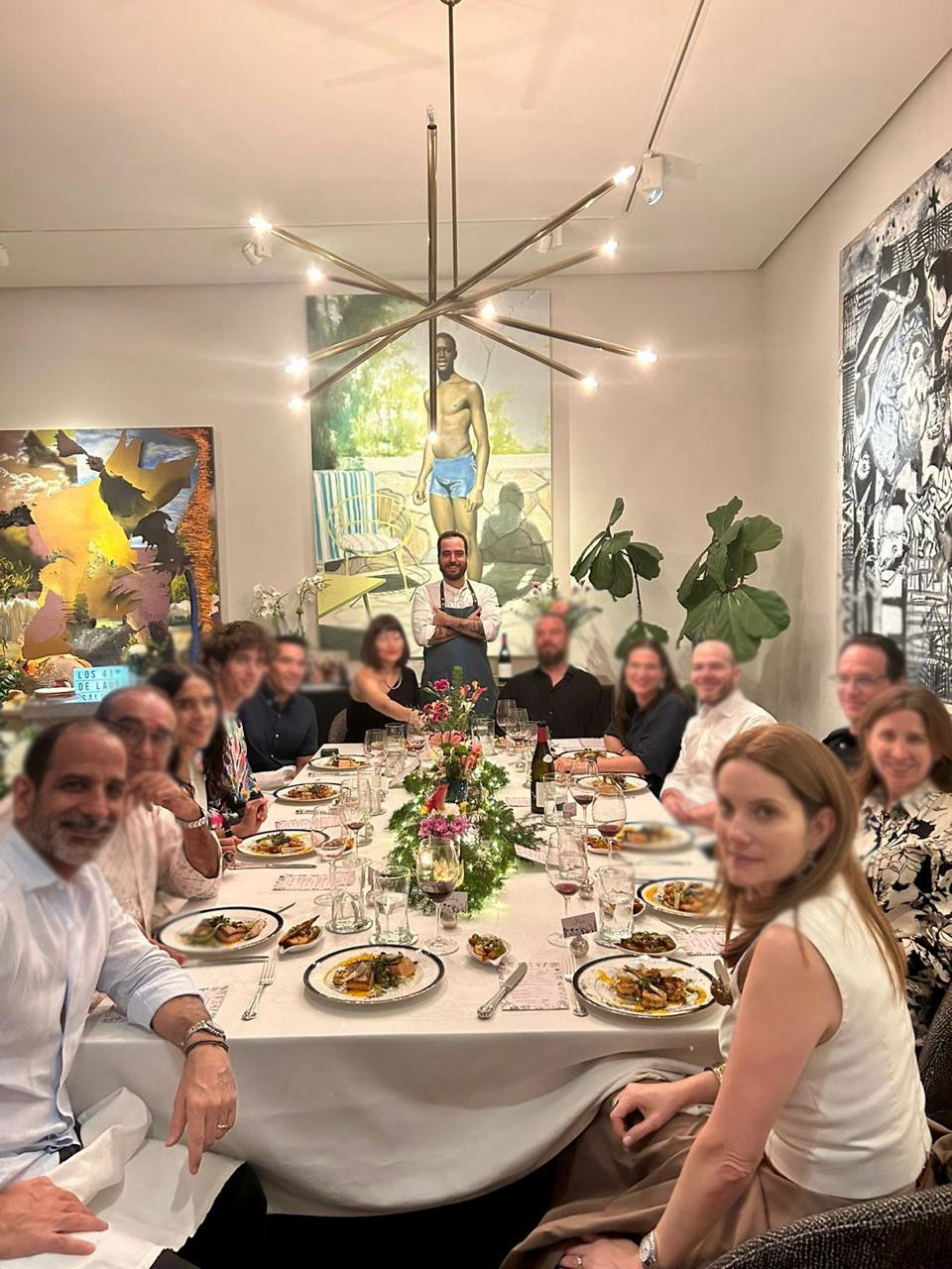 Chef privado para artistas internacionales